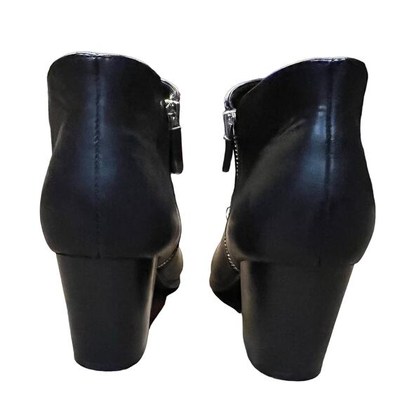 Style & Company Masrinaa Ankle Booties black womens size 9.5 - Picture 4 of 10